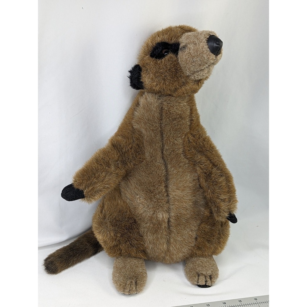Fiesta Brown Meerkat Plush 14 Inch 2006 Stuffed Animal Toy‎